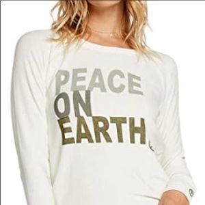 Chaser peace on earth shirt small